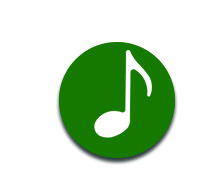 Forest Green Note Icon