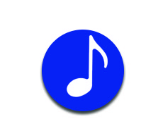 Deep Blue Note Icon
