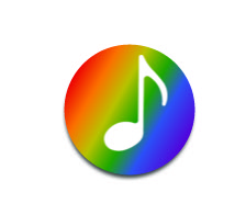 Rainbow Note Icon