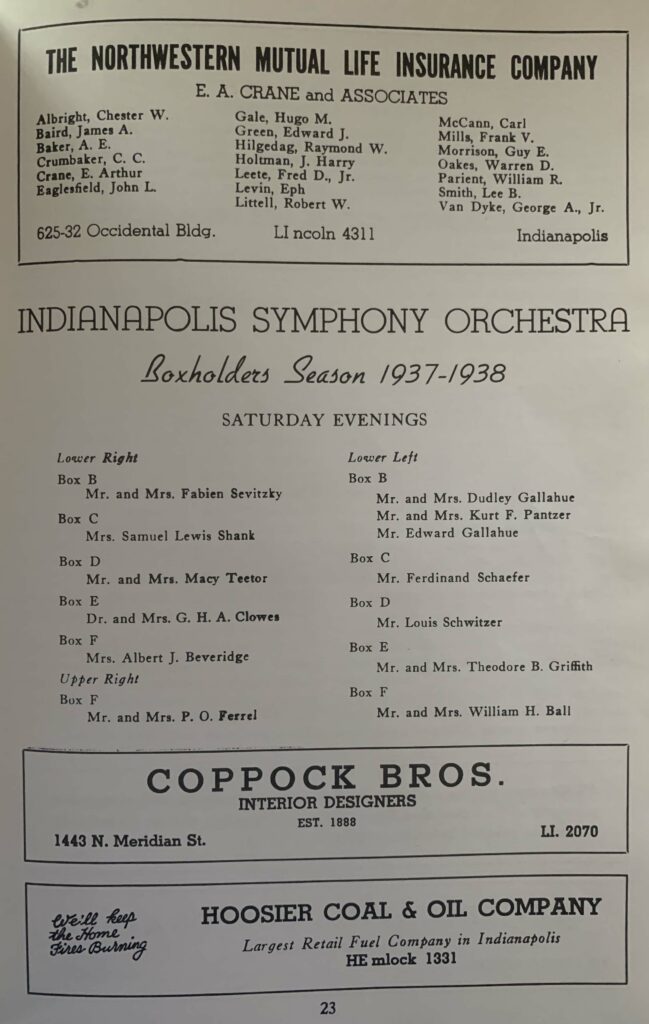 Celebrating The History Of The Iso The 1930s Indianapolis Symphony Orchestra